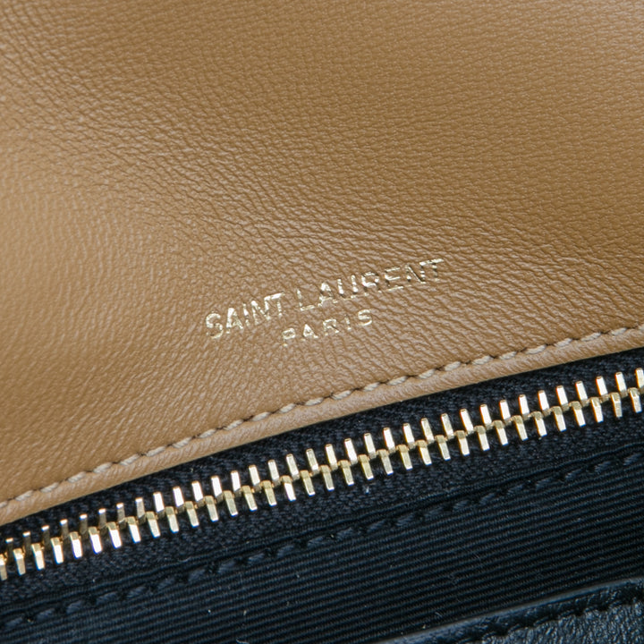 SAINT LAURENT Umhängetasche Calypso aus Wildleder - Braun