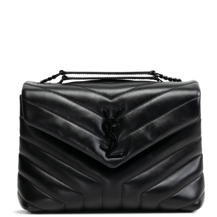 SAINT LAURENT Loulou Small - Schwarz