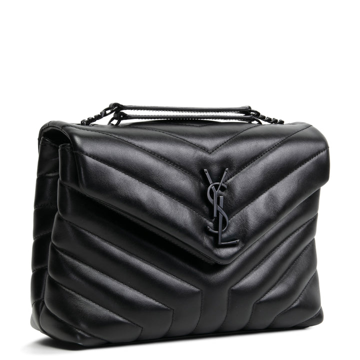 SAINT LAURENT Loulou Small - Schwarz