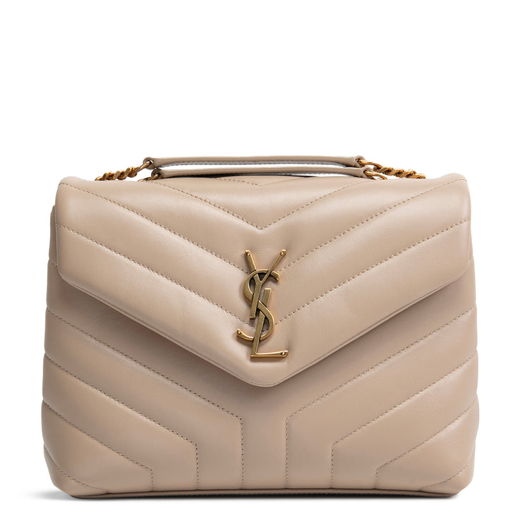 SAINT LAURENT LouLou Small – Taupe