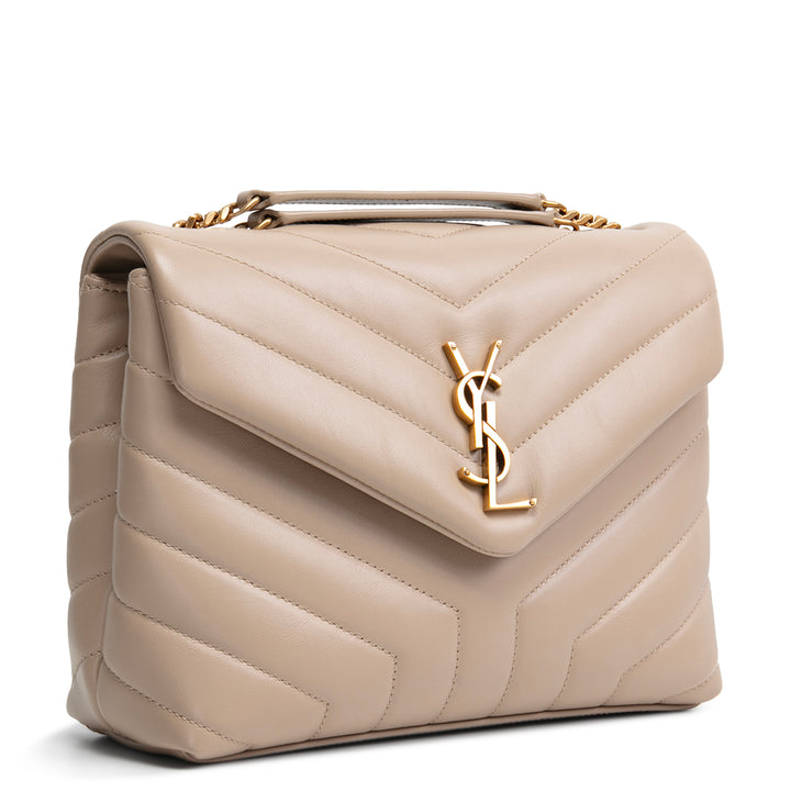 SAINT LAURENT LouLou Small – Taupe