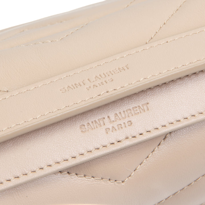 SAINT LAURENT LouLou Small – Taupe